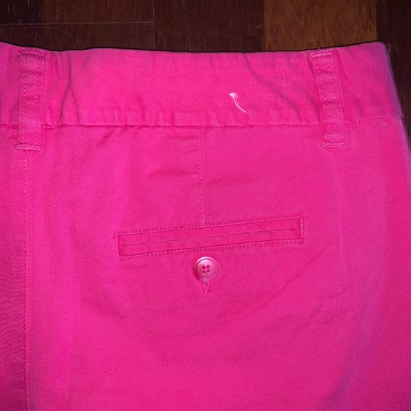 GAP PINK KHAKI CHINO SHORTS SIZE 4 - Picture 5 of 8